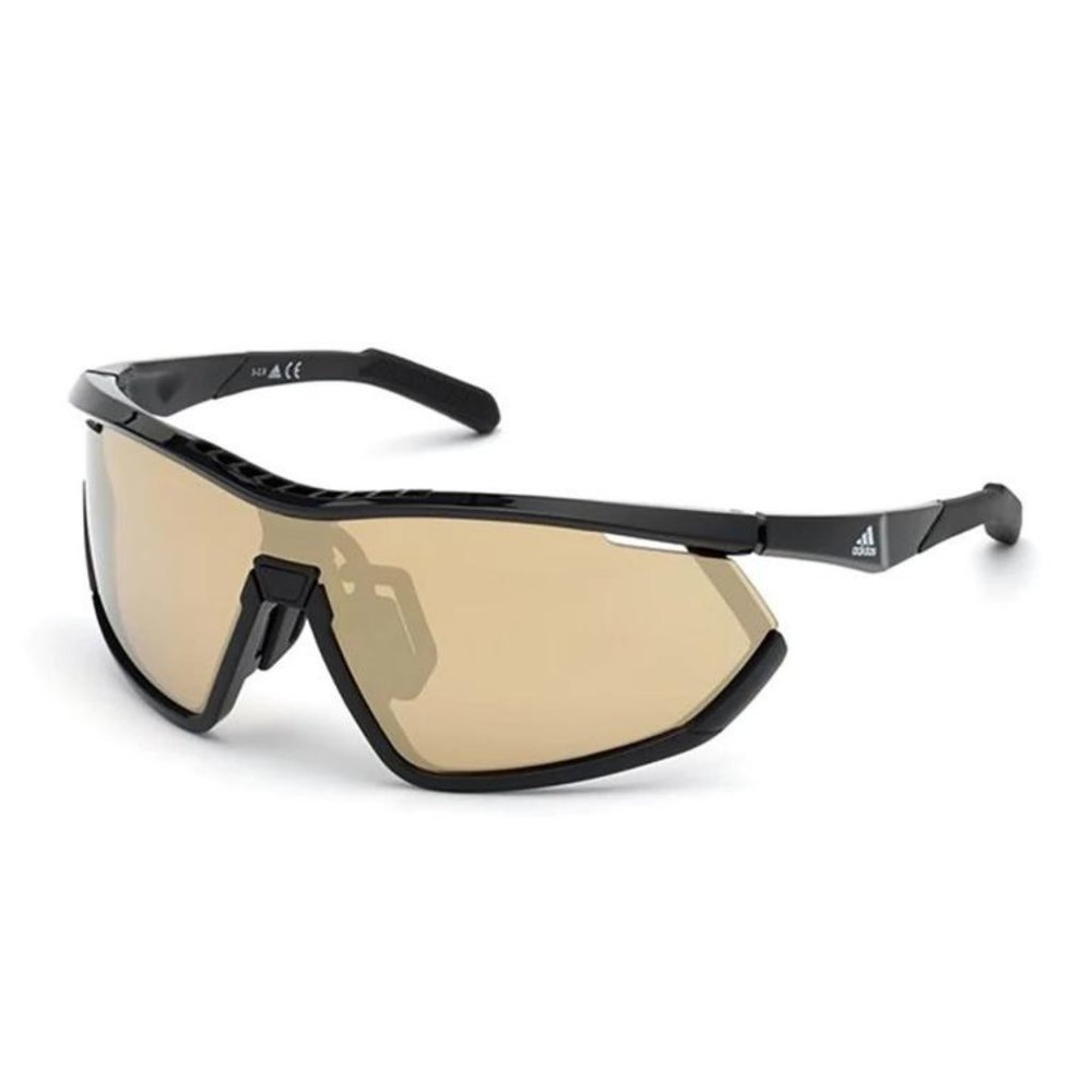 Adidas Sport Sunglasses 0SP0002/S 01G for Men with Brown Mirror